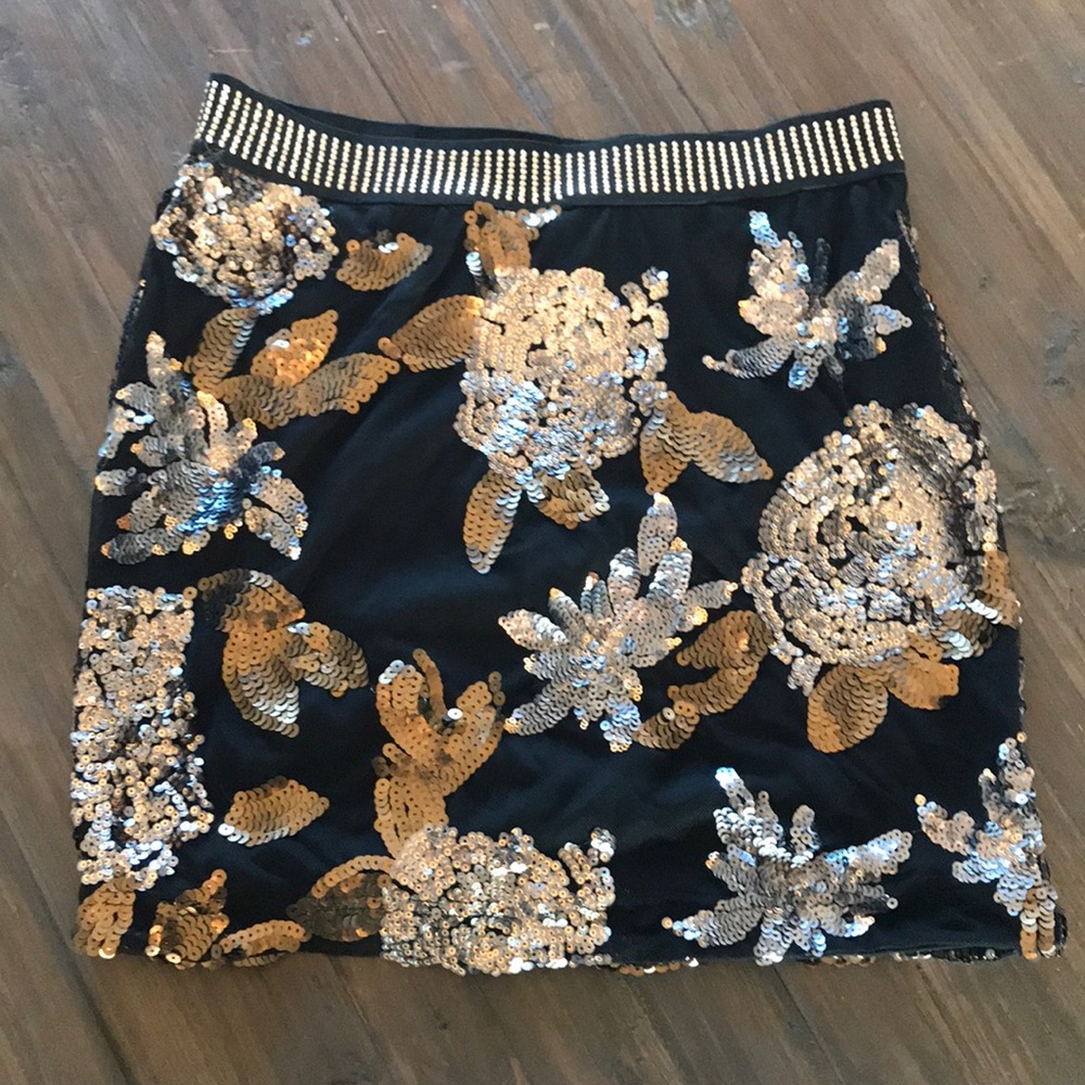 Sequin skirt